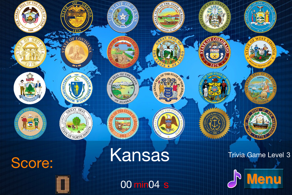 Screenshot Master USA State Seals Screenshot Master USA State Seals